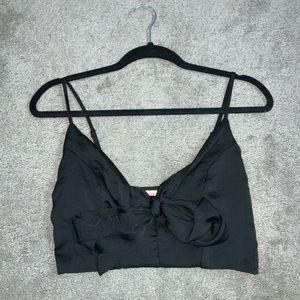 Black Crop Top